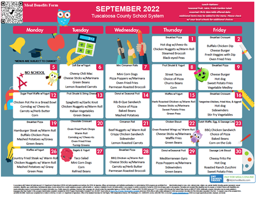 September Menu